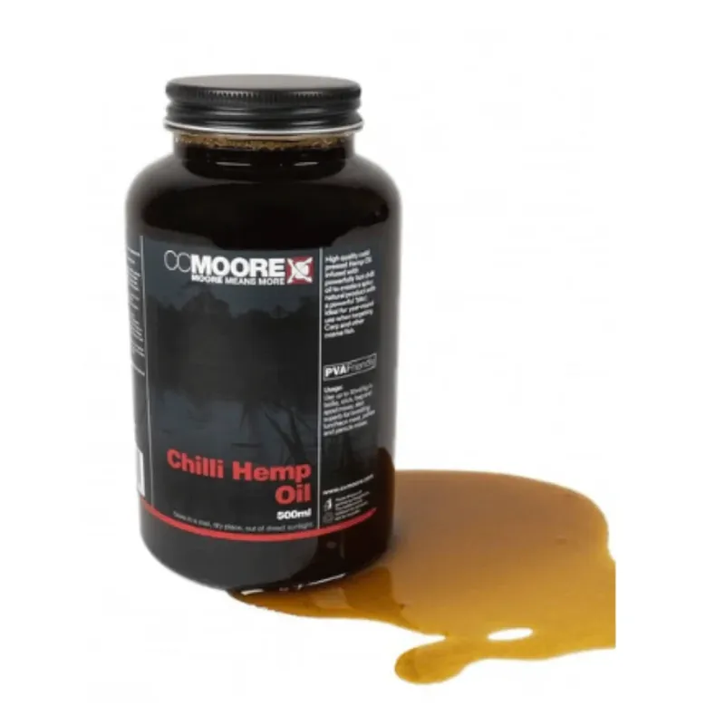CC Moore Chilli Hemp Oil 500 ml Rychlé Dodání